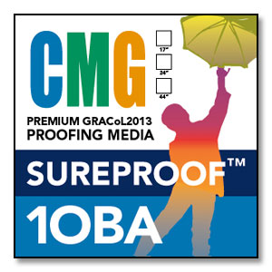 CMG SureProof 1OBA - 100' Premium Proofing Media